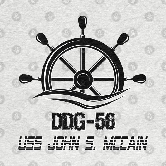 Uss John Mccain DDG 56 Gold by Javacustoms